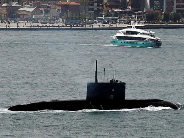 Russia's Black Sea Fleet vessels take to sea for drills