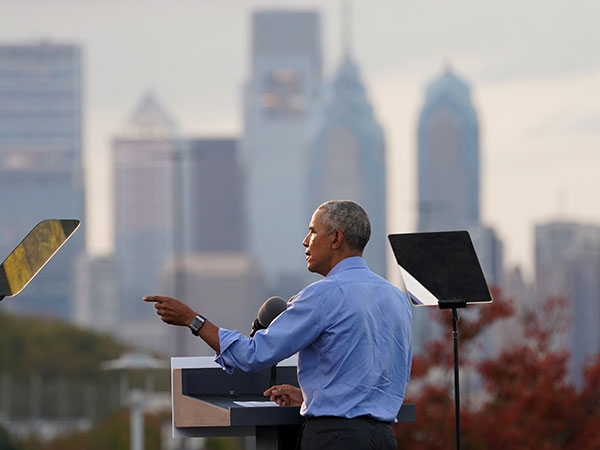 Trump claims Obama 'campaigning for us' after former president's scathing rebuke