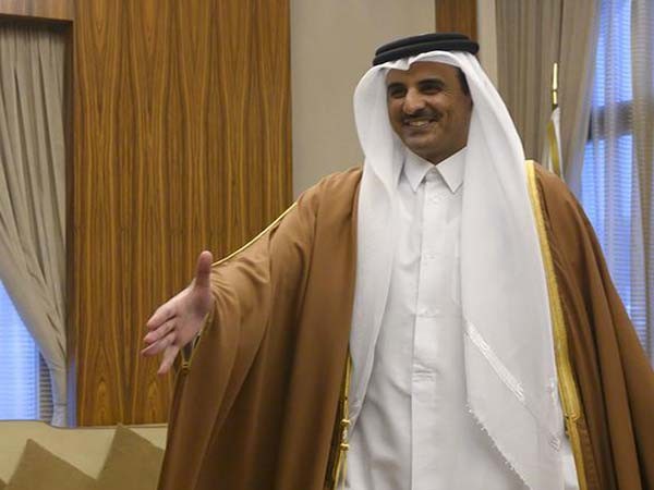 Qatari Emir Hopes For Development of Relations With Iran Under Raisi's Presidency