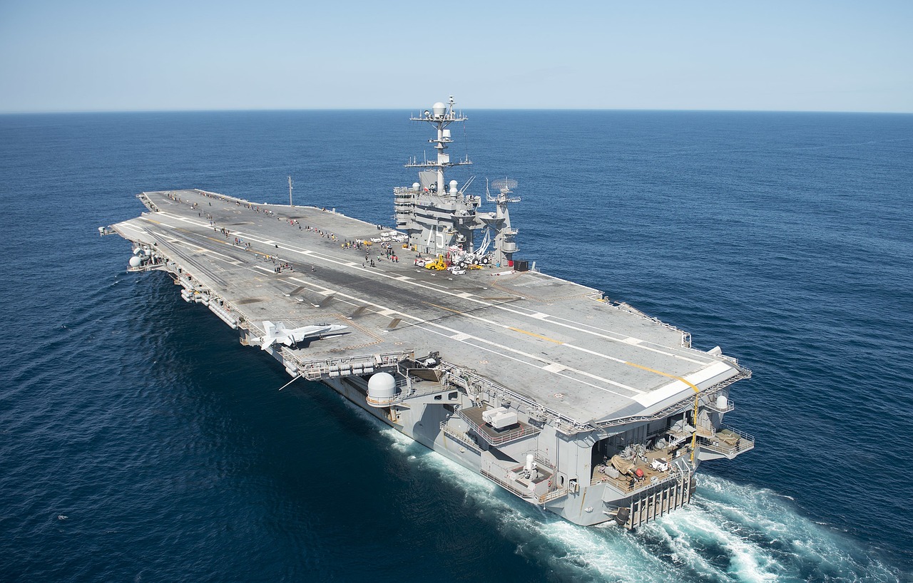 The US aircraft carrier left Japan after nearly 9 years of operation