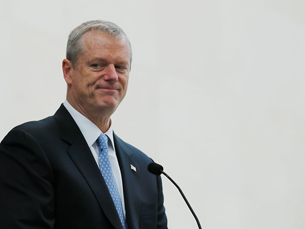 Man arrested for entering Massachusetts governor's home, leaving note
