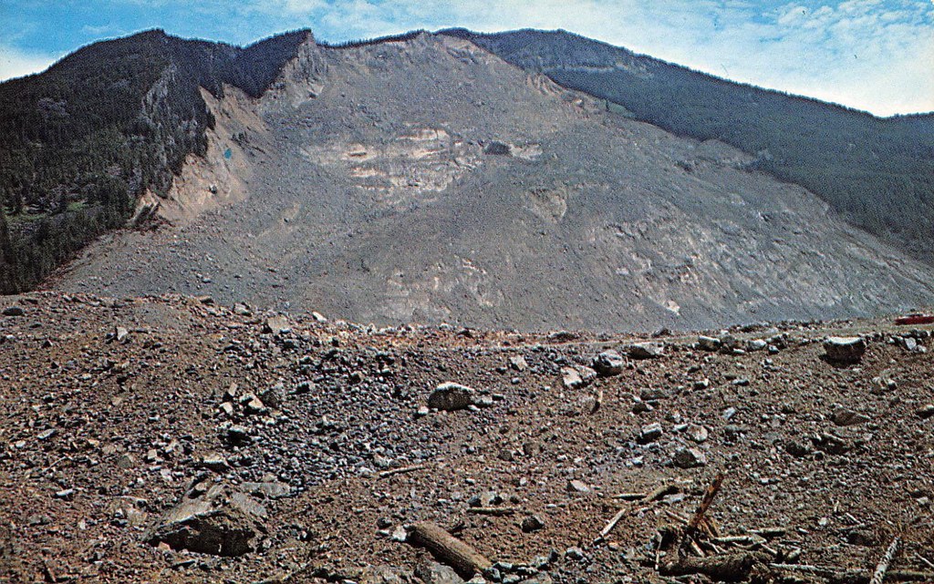 Never-before-seen images offer chilling glimpse of devastating 1965 landslide