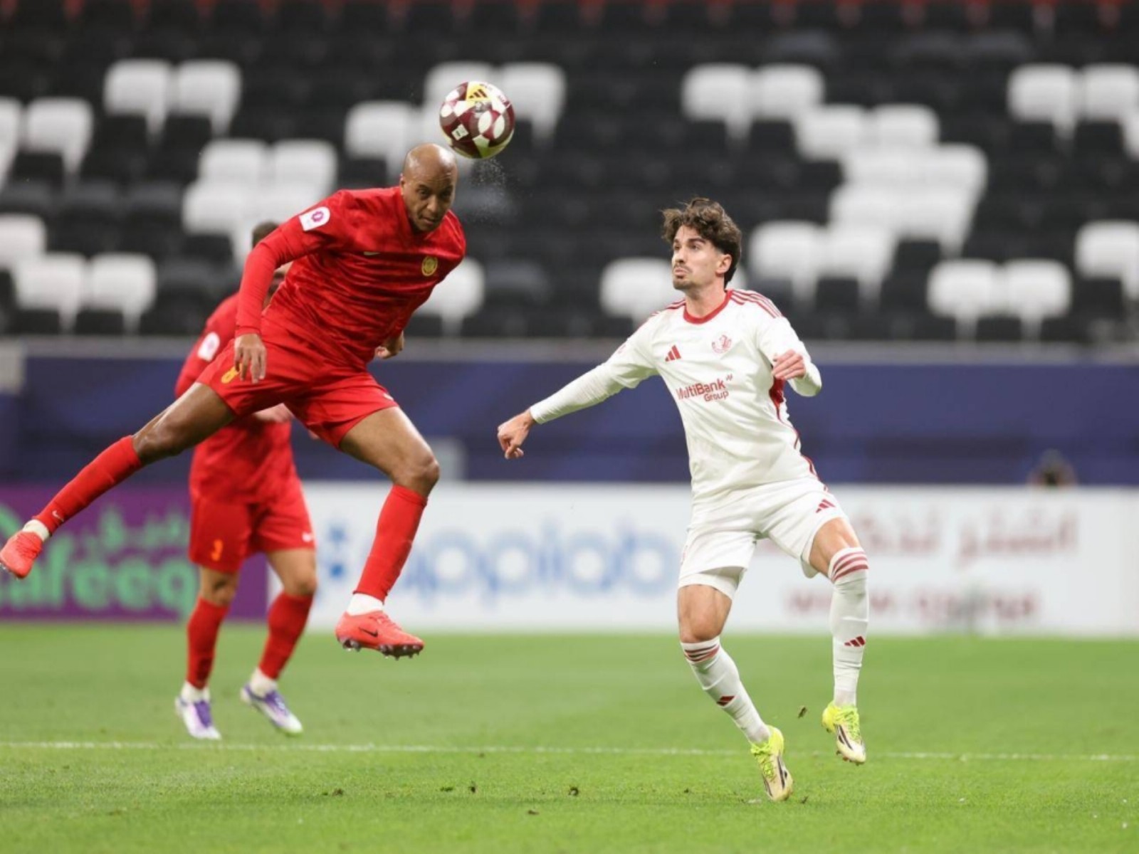 Mitrovic's late stoppage-time strike helps Rayyan hold Al Sadd 1-1 in Qatar Clasico