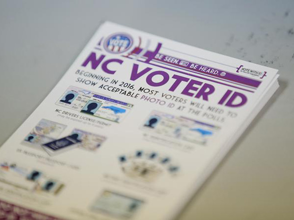 North Carolina voter ID law blocked by appeals court as discriminatory