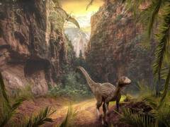 Large dinosaur exhibition held in Southern California