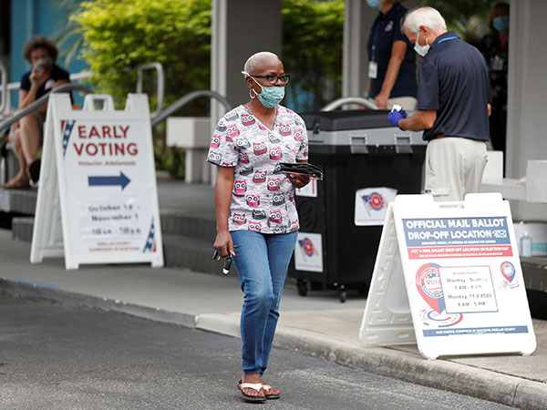 Trump gains in Florida polls despite Democrats lead in early voting
