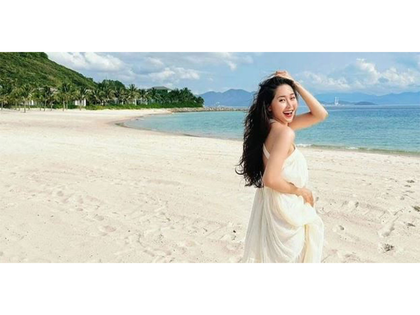 Tường Vi, who played 'Co Thắm' (a character from Vietnamese folklore), wants to live happily and hasn't thought about getting married yet.