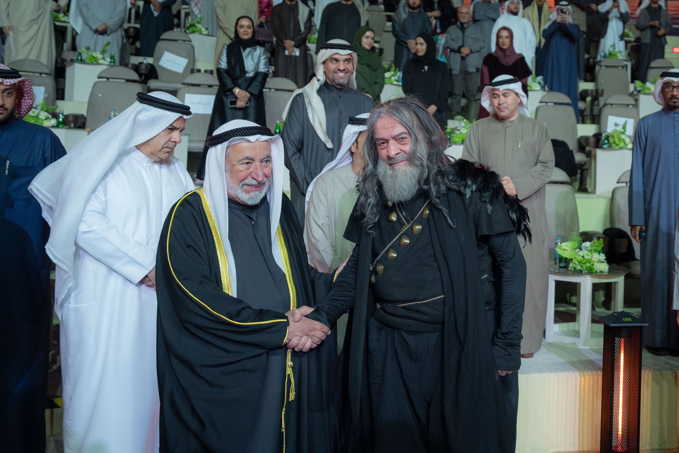 Sharjah Ruler witnesses premiere of epic play 'Al-Zeer Salem'