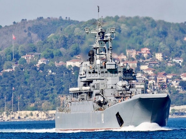 Ukraine strikes Russian naval landing warship, Moscow admits damage