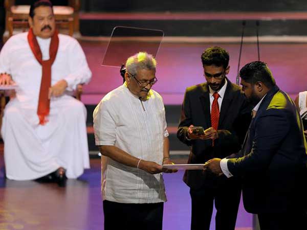 Sri Lanka's interim cabinet under new President sworn-in