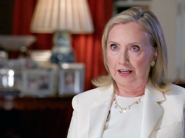 Hillary Clinton: Voters should 'cancel' Trump 'reality show' as town hall ratings revealed