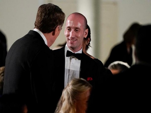 Trump attends wedding of Stephen Miller, Katie Waldman at Trump International Hotel