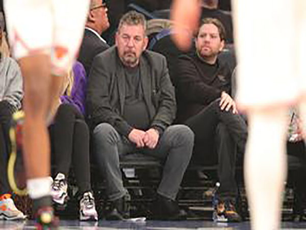 New York Knicks owner James Dolan tests positive for coronavirus