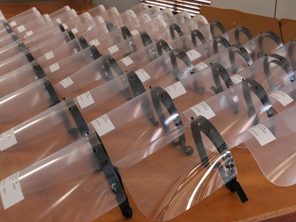 Ford Motor Co. donates thousands of COVID-19 face shields to US military