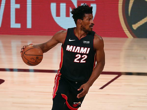 Jimmy Butler on NBA title hopes: 'If you want to win, you have to go through a LeBron James-led team'