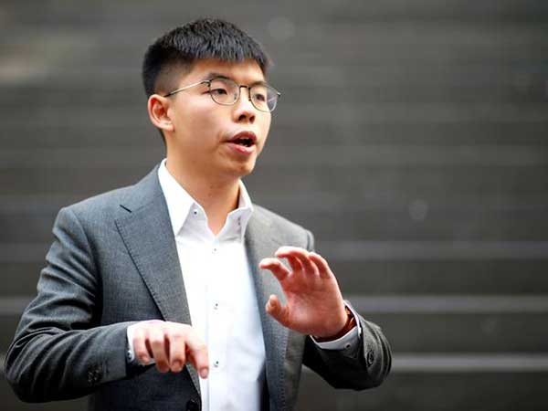 Hong Kong is the 'new Berlin in the new Cold War' says Joshua Wong