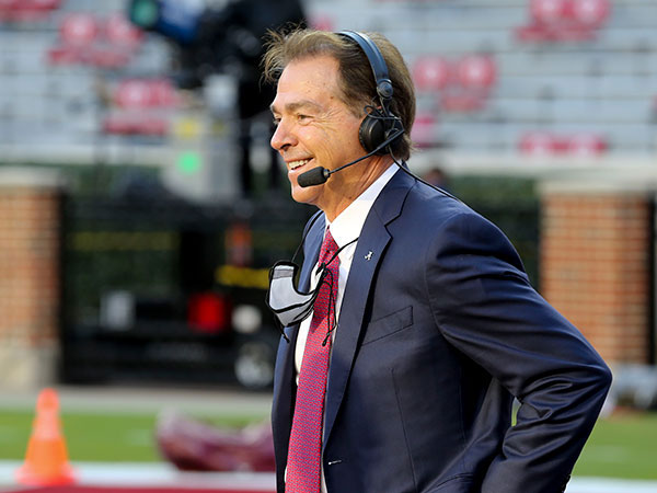 Alabama's Nick Saban sees shifting tide in college football