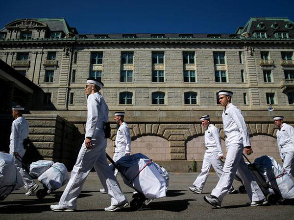Naval Academy midshipman charged with sexual assault of sleeping classmates