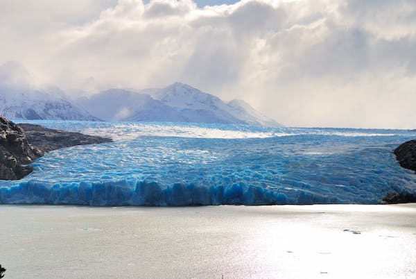 Voters back carbon cuts as glaciers melt