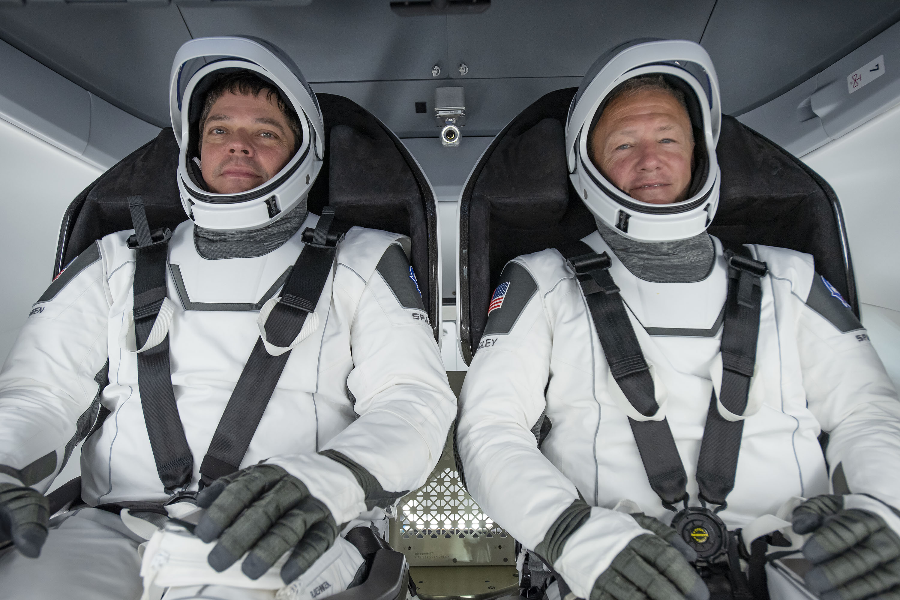 U.S. astronauts discuss 'humbling experience' aboard SpaceX craft