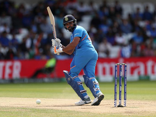 Rohit hits three sixes in a row