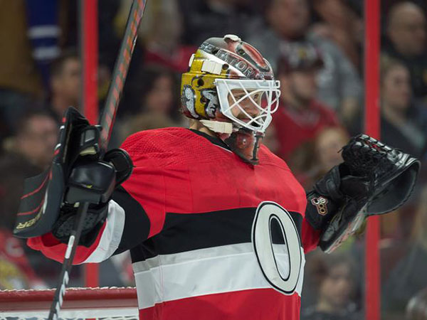 Senators snap 9-game slide as Marcus Hogberg saves 40 to push back Flames
