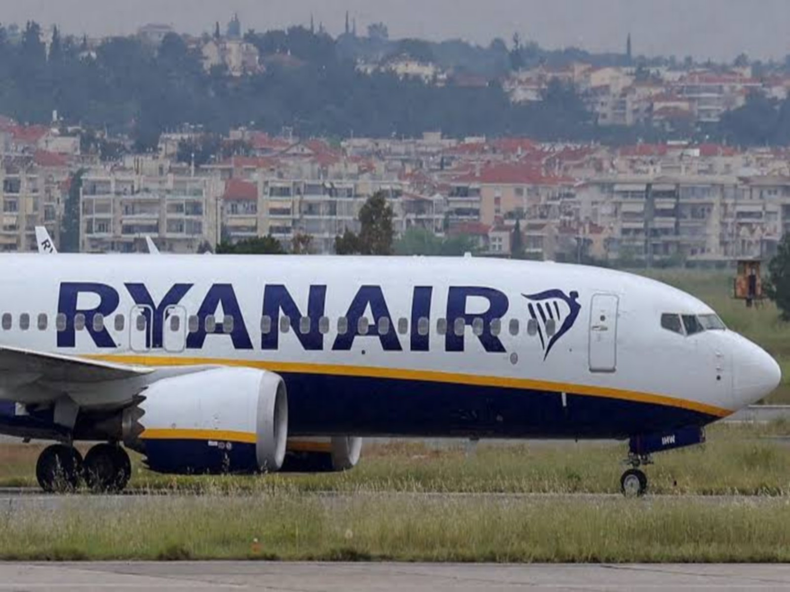 Ryanair passenger partially sucked out of window on flight from Greece