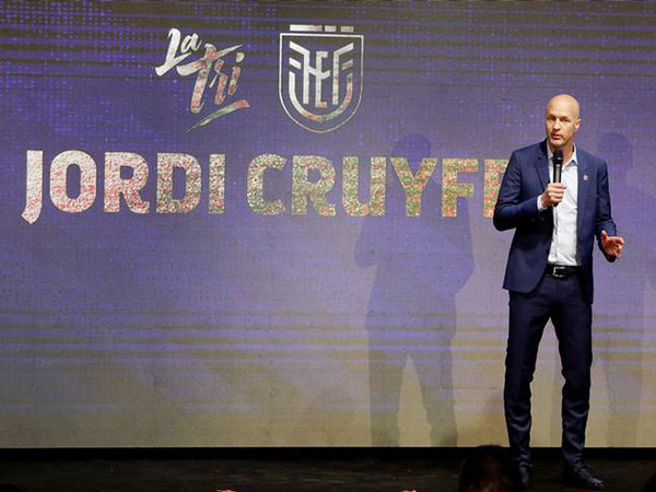 Jordi Cruyff takes charge of Ecuador