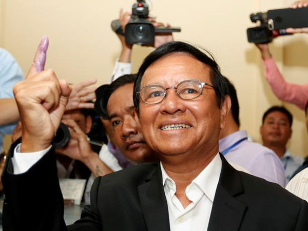Cambodia steps up opposition crackdown as Rainsy return nears
