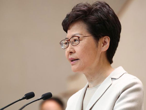 Lam: Govt. needs to restore social order in HK