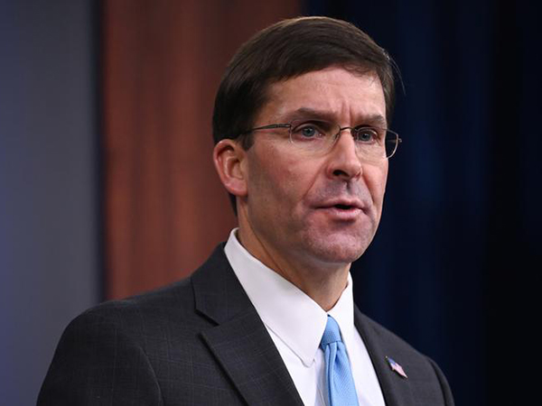 Pentagon chief Esper visits Iraq amid US pullout from Syria