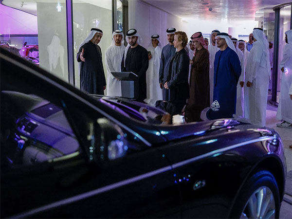 Mansoor bin Mohammed attends opening of Mercedes-Benz Brand Centre in Dubai