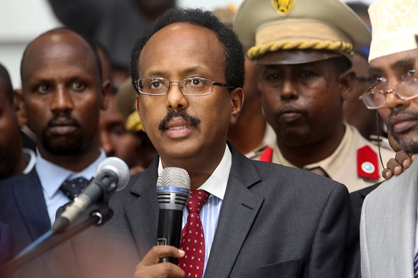 Somali president freezes new trade, security pacts until after polls