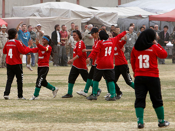 Women's Football League Champions Receive Warm Welcome in Herat
