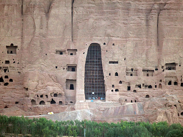Works Damaged During the Taliban Regime Now on Display