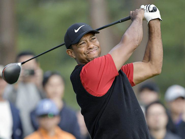 Tiger Woods says his kids don't talk about his Masters win