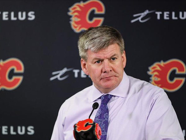 Bill Peters will not coach the Calgary Flames in Wednesday's game against the Buffalo Sabres amid investigation