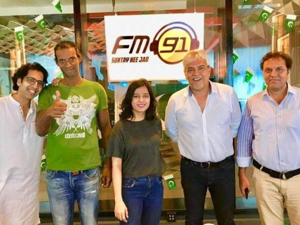 These students joined Shallum Xavier to create a patriotic song for Independence Day