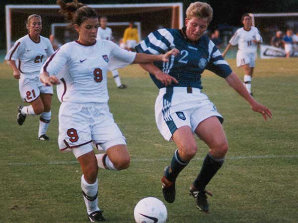 U-16 girls win another practice match