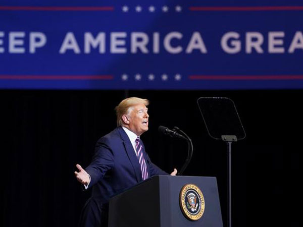 Trump tells 'Crazy Bernie' Sanders: 'don't let them take it away from you!'
