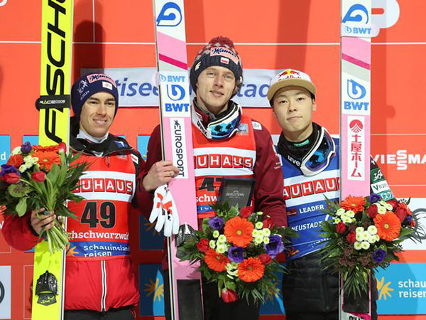Poland's Kubacki wins Ski Jumping world cup in Titisee-Neustadt
