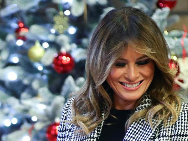 Melania Trump defends her son after professor's joke at impeachment hearing