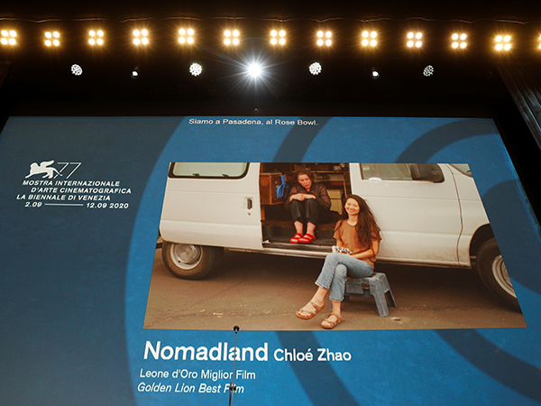 'Nomadland' wins top prize at Venice film festival
