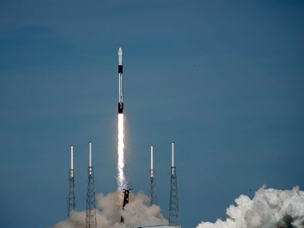SpaceX rocket launches blockchain tech to International Space Station