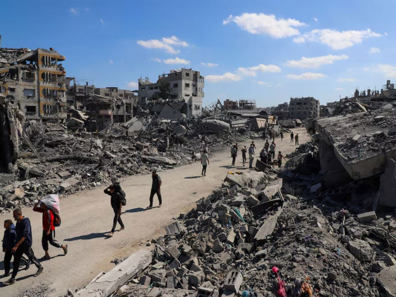 Gaza's displaced endure harsh winter conditions