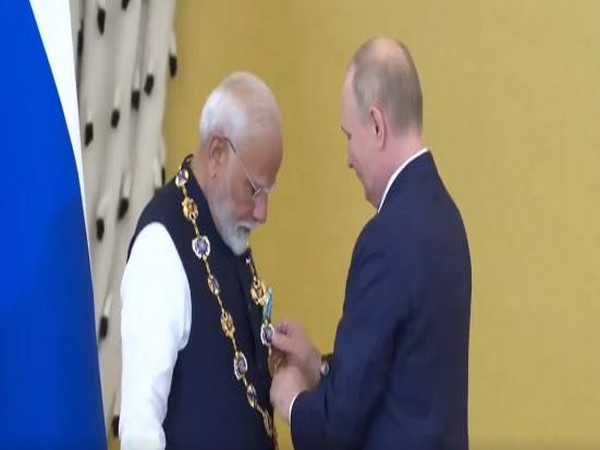 Indian PM Modi awarded with Russia's highest civilian honour