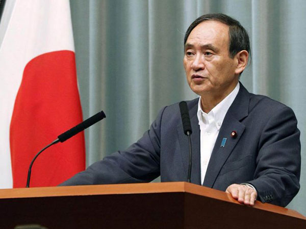 Suga: Japan seeks to keep intel pact with S.Korea