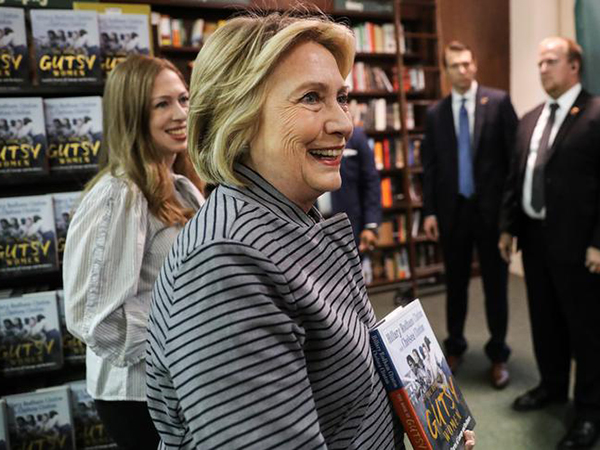 Hillary Clinton admonishes Trump after he urges her to run again: 'Don't tempt me'
