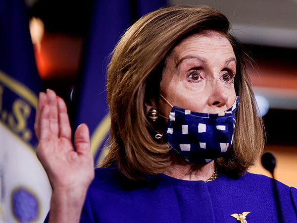 Pelosi, after a year of not speaking to Trump, says talks don't have to be 'person-to-person'