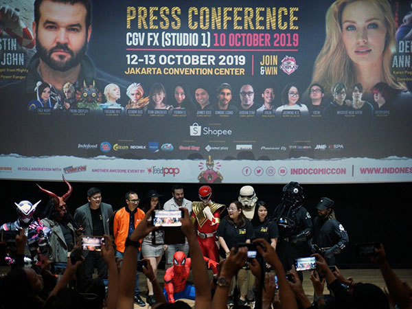 Red Ranger, Marvel's Karen Page to meet Indonesian fans